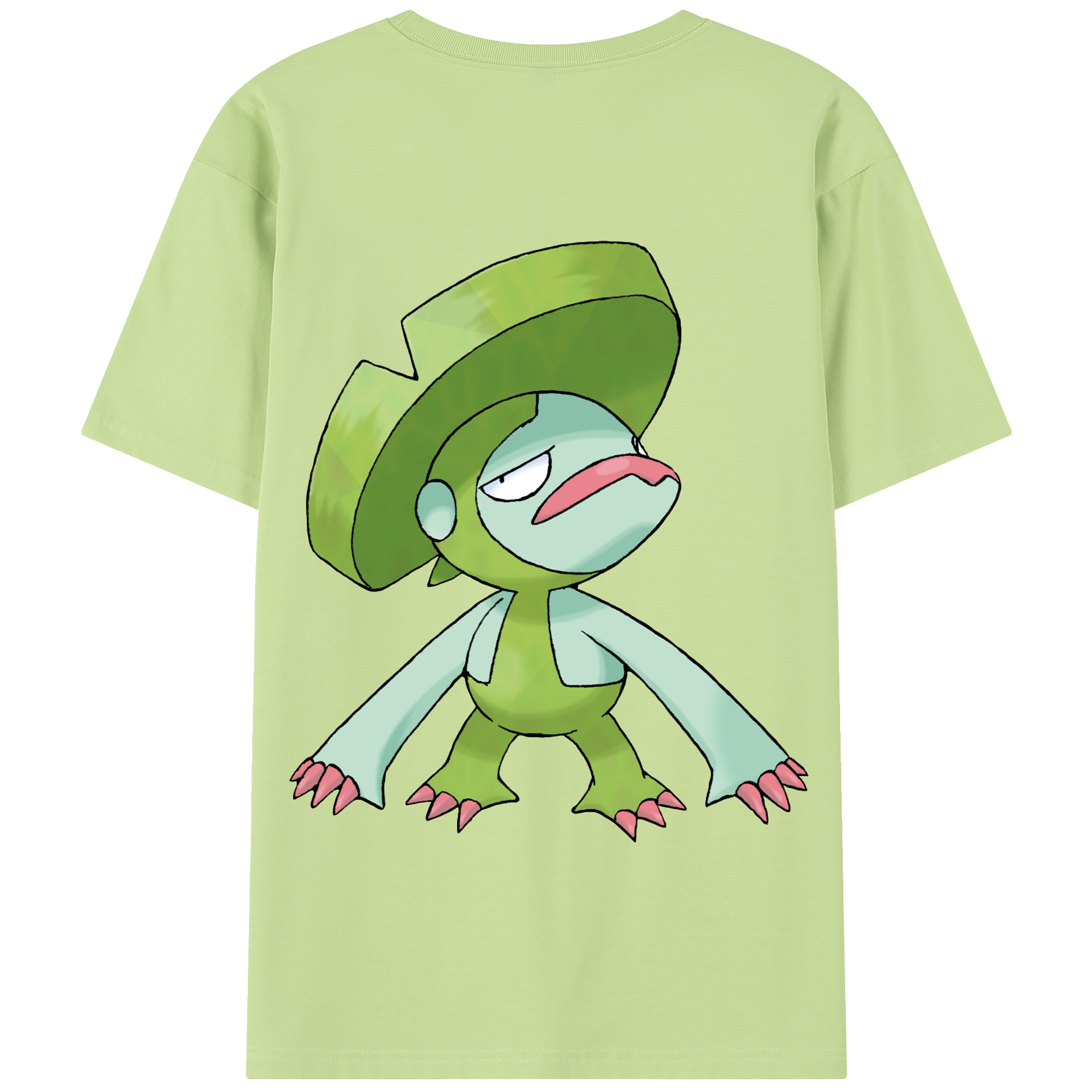 （画像用） ポケットモンスター Pokémon 綿100％半袖Tシャツ（背面プリント）